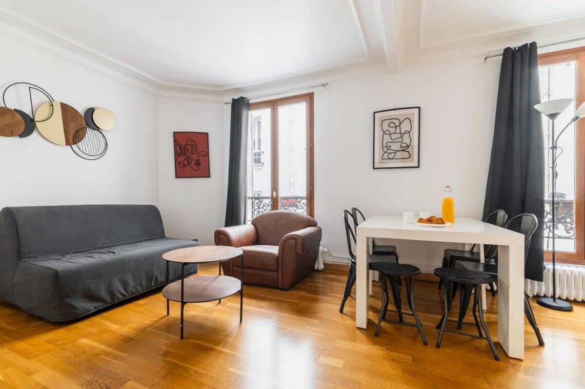 85M2 De Confort Paris 17 - Charme Parisien 6P - Flat-Guest Exterior photo